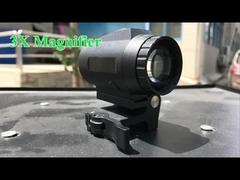 Magnificateur 3X pour la vue holographique et le champ de vision du point rouge pour la chasse Optique tactique 1000G antichoc