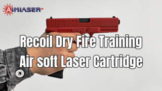 Cartouche laser à muselière à vibrations Airsoft pour entraînement au tir à sec de recul