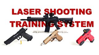 Système d'entraînement au tir laser pour l'entraînement au tir sec et à l'airsoft | Cartouche laser, cible et simulateur