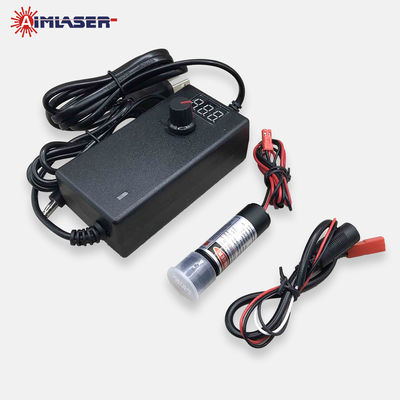 Powell Lens Machine Vision Laser Inspection 520nm 30mW Focus Adjustable