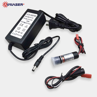 Powell Lens Machine Vision Laser Inspection 520nm 30mW Focus Adjustable