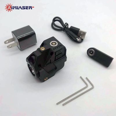 Rechargeable Pistol Tactical Laser Sight + Light Illumination Combo For Aiming Percision Shooting