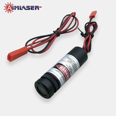 Uniform Distribution Line Laser Module 635nm 50mW 50um For Industrail Robotics Guidance