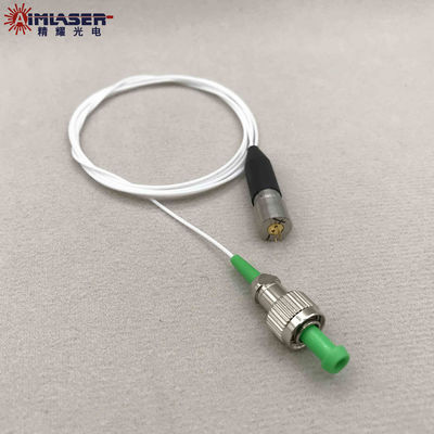 Single Mode Pigtailed Fiber Laser Modules 450nm 60mW With LD Driver And PD Feedback