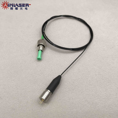650nm 30mW 9um Coaxial Fiber Laser Modules For Industrial And Medical Equipment