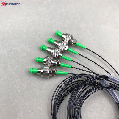 650nm 30mW 9um Coaxial Fiber Laser Modules For Industrial And Medical Equipment