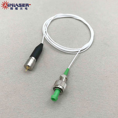 650nm 30mW 9um Coaxial Fiber Laser Modules For Industrial And Medical Equipment