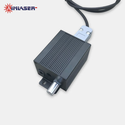 660nm 10mW 4um Fiber Laser Modules With Knob Power Adjustment FC / PC Connector