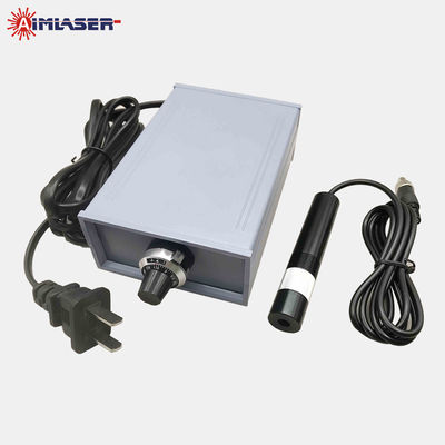 650 nm 50 mW Focus Adjustable Red Line Laser Projector with Power Control Potentiometer