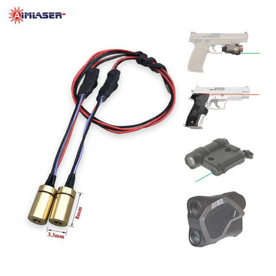 Mini Laser Diode Modules 1mW 5mW 450nm 520nm 650nm 780nm 850nm Blue Green Red IR Color