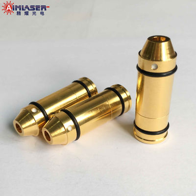 Gold Plated 45 Colt Laser Bullet For Dry Fire Training Laser Shooting System Simulator