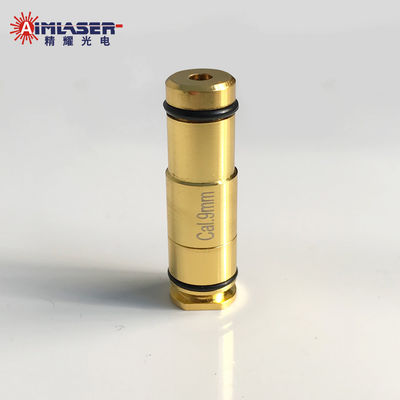 9mm Laser Bore Sighter Gold Plated Pistol Chamber In Alignment Tool Calibrator