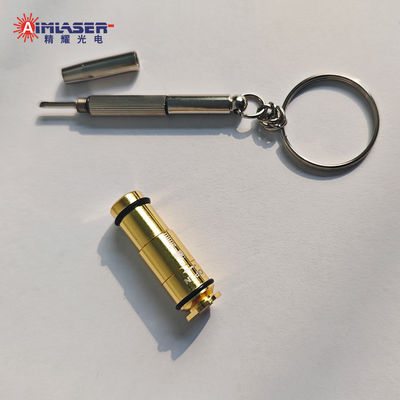 9mm Laser Bore Sighter Gold Plated Pistol Chamber In Alignment Tool Calibrator