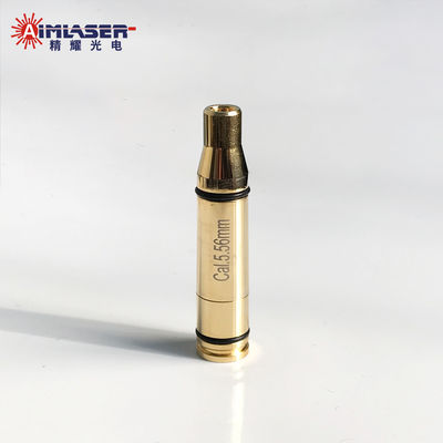 5.56mm 223 Laser Bore Sight Gold Plated Rifle Chamber In Alignment Tool Laser Bore Sighter