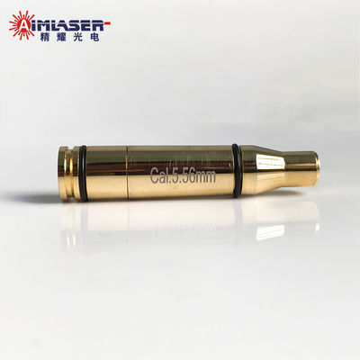 5.56mm 223 Laser Bore Sight Gold Plated Rifle Chamber In Alignment Tool Laser Bore Sighter