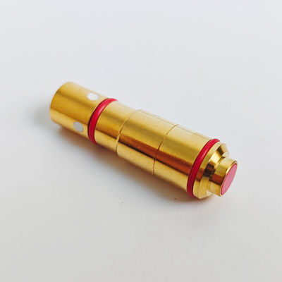 Gold Plated 9mm Laser Training Cartridge 650nm Red Laser Bullet For Dry Fire Practice