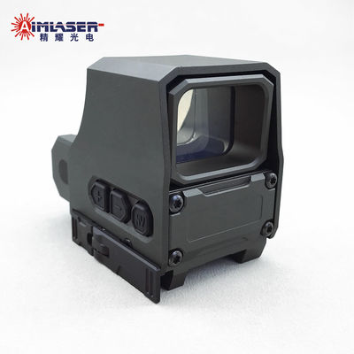 Holographic Weapon Sight Night Vision Compatabile Side Button Quick Disconnect Mount Water and Shock Resistant Green Color