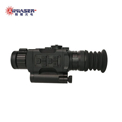 AM-IRT02 Rail Mounted Infrared Thermal Imaging Monocular Scope With Laser Rangefinding For Day And Night Vision Outdoor Hunting