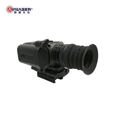 AM-IRT02 Rail Mounted Infrared Thermal Imaging Monocular Scope With Laser Rangefinding For Day And Night Vision Outdoor Hunting