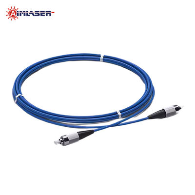 Fiber Optic Patch Cord Optical Jumper Cable With FC/PC Connector 300μm Core 400nm-1100nm Laser Compatible 1m Length