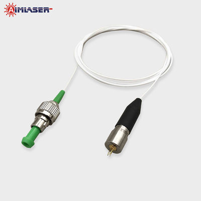 Single Mode Pigtailed Fiber Laser Modules 450nm 60mW With LD Driver And PD Feedback