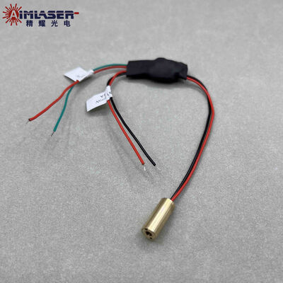 Module de diode laser infrarouge 850 nm double puissance 5 mW/50 mW commutable Φ6 × 12 mm taille compacte pour l'observation laser et la vision nocturne
