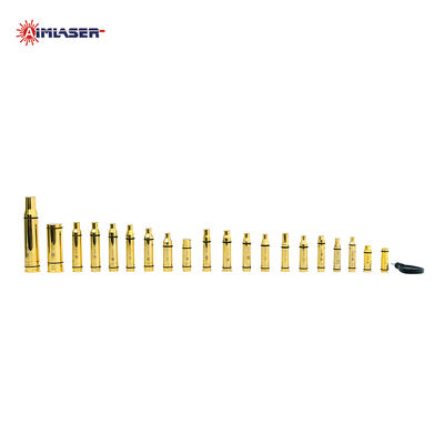 Laser Bore Sight for Rifle, Pistol & Shotgun, High Accuracy Red Laser Cartridge with Multiple Caliber Options