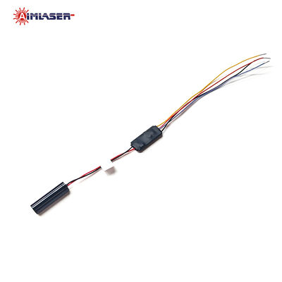 Module de diode laser infrarouge 850 nm double puissance 5 mW/50 mW commutable Φ6 × 12 mm taille compacte pour l'observation laser et la vision nocturne