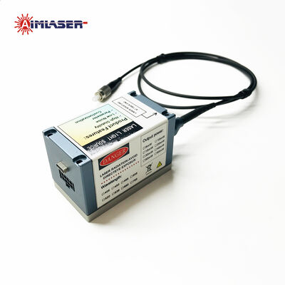 Système laser à haute stabilité de 505 nm 30 mW avec sortie en fibre mono-mode, modulation TTL et puissance réglable